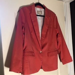 BR Coral Lined Cotten Blazer
